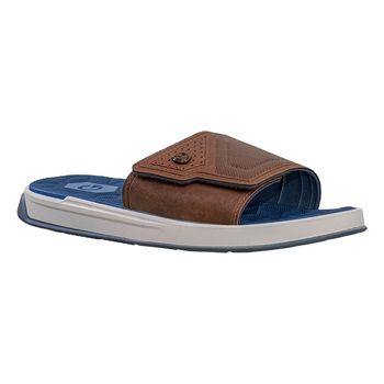 Slide-Marrom-Azul-e-Cinza-Napoles-|-Cartago-Tamanho--39---Cor--CINZA-0